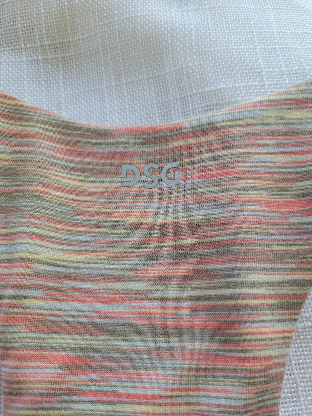 >DSG< Multi Colored Razor Back Crop Tank - Picture 4 of 7